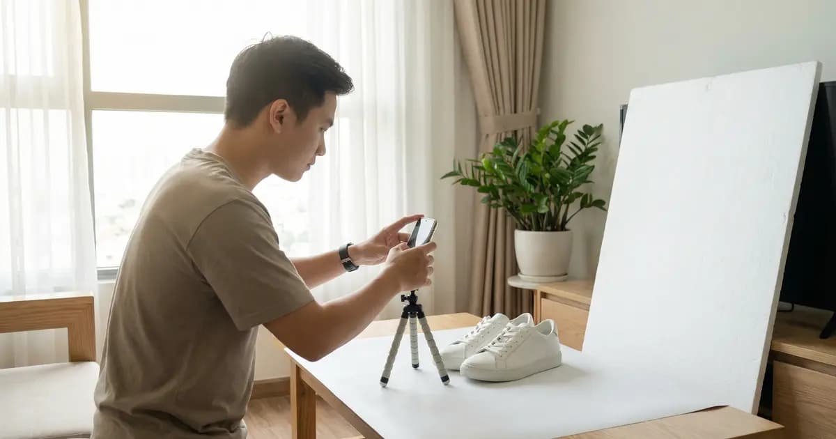 Chụp ảnh sản phẩm bán hàng online: Hướng dẫn toàn diện bằng điện thoại 2026