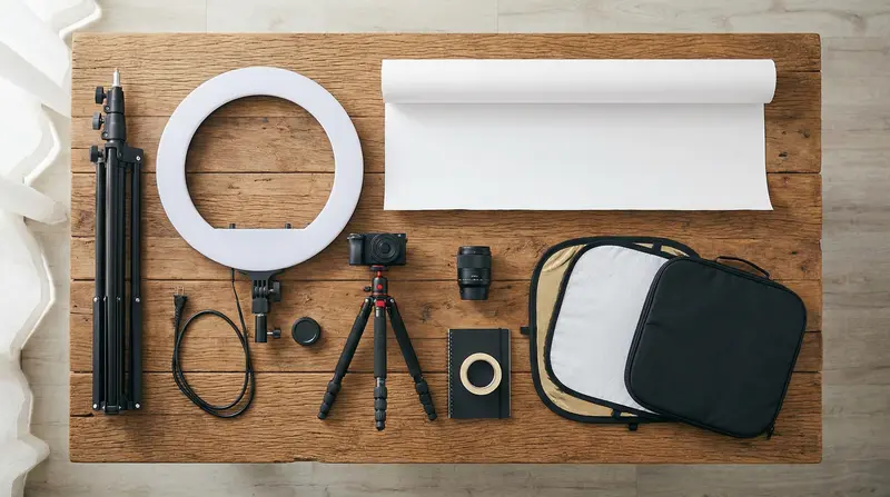 商品写真の撮影環境